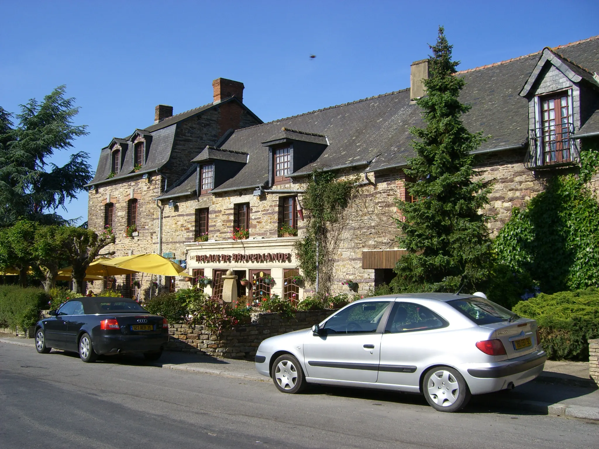 2006 Jun - Logis Hotel Le Relais de Brocéliande in the village of Paimpont - Brocéliande Forest - Brittany